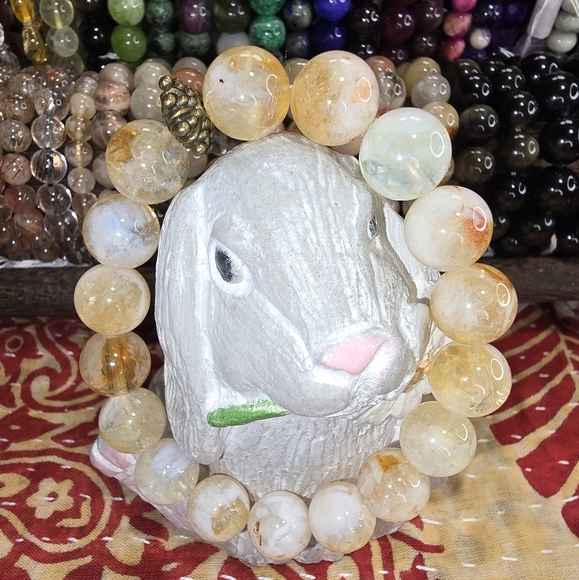 12mm Citrine Bracelet - Picture 10 of 13